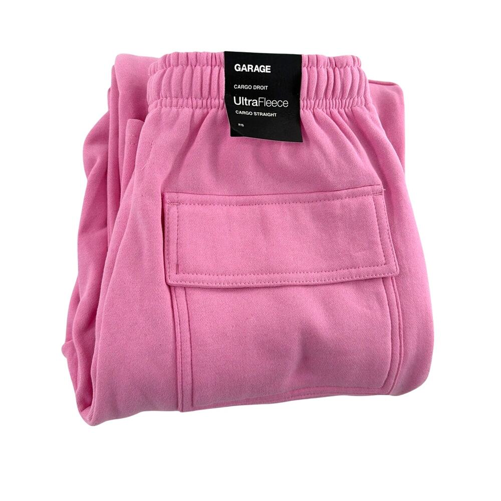 Garage Pop It Pink Pantalon UltraFleece Cargo Sweatpants Size S - Picture 8 of 9